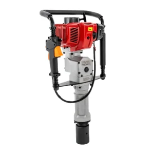 52cc Pile Driver 1900W Gasoline Two-stroke Post Driver Petrol Garden Fencing Tool Machine 55-70mm Sleeve